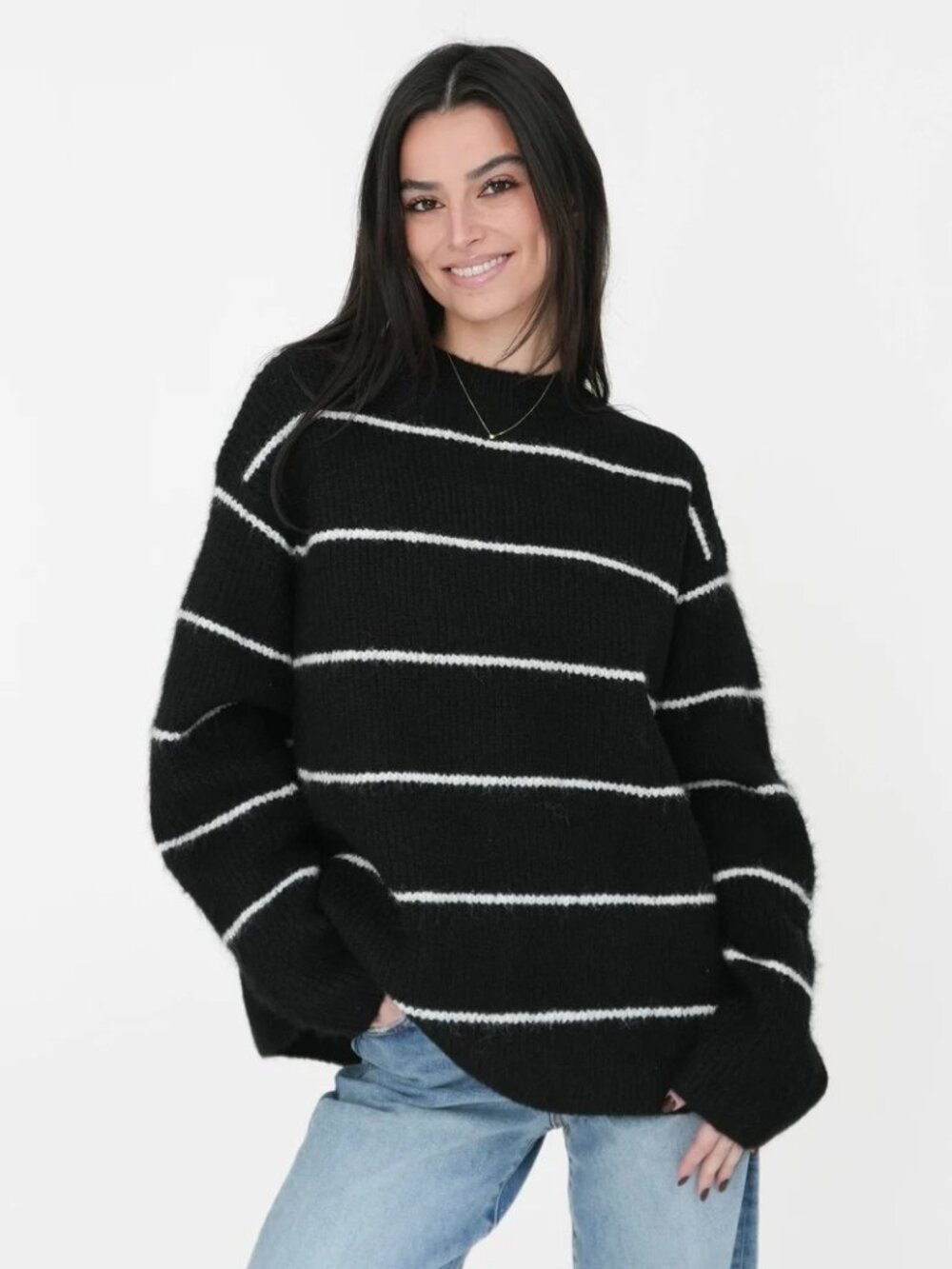 Grey Bandit Out of Line Sweater